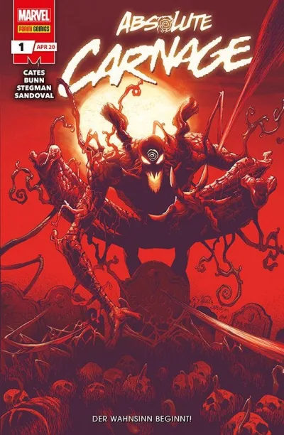 Cover: Absolute Carnage (2020) #1