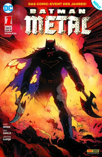 Cover: Batman Metal (2018) #1