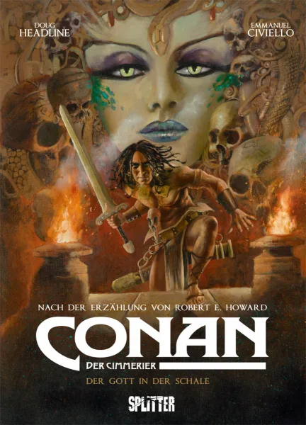 Cover: Conan der Cimmerier - Der Gott in der Schale