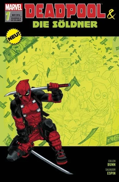 Cover: Deadpool & Die Söldner (2016) #1