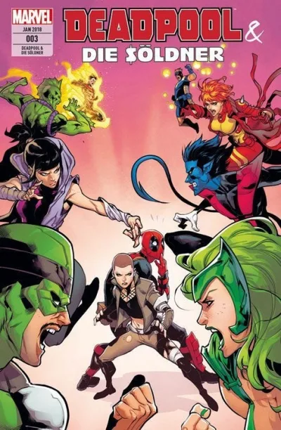 Cover: Deadpool & Die Söldner #3