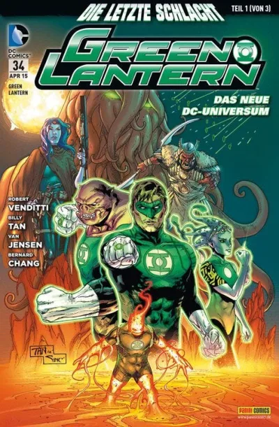 Cover: Green Lantern (2012) #34