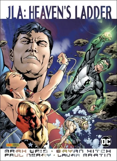 Cover: JLA: Heaven's Ladder (2022)