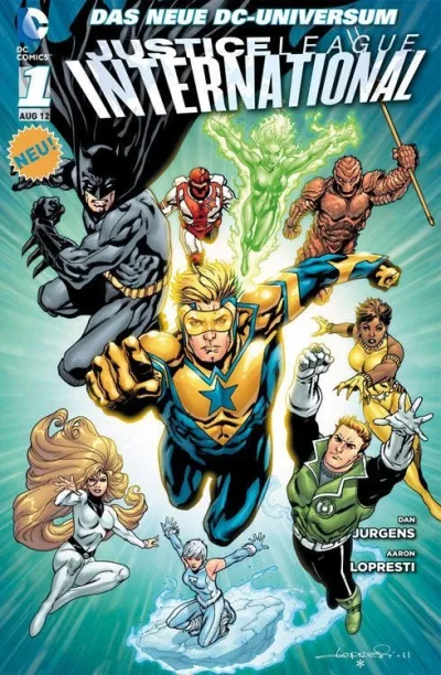 Cover: Justice League International (2012) #1