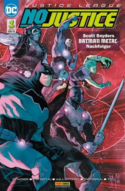 Cover: Justice League - No Justice #1