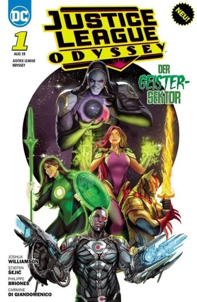 Cover: Justice League Odyssey (2019) #1