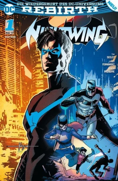 Cover: Nightwing (2017) #1