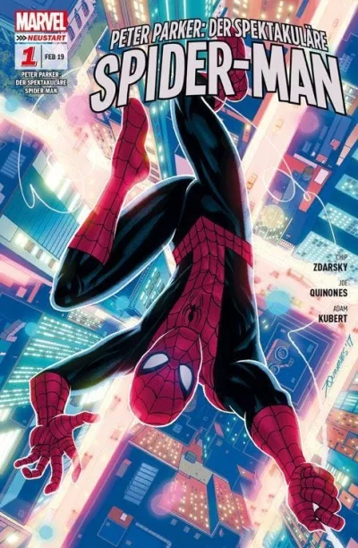 Cover: Peter Parker: Der spektakuläre Spider-Man (2019) #1