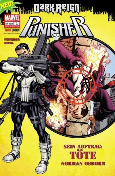 Cover: Punisher (2010) #1