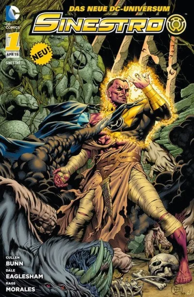 Cover: Sinestro (2015) #1