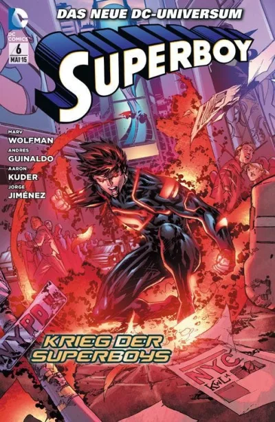 Cover: Superboy (2012) #6