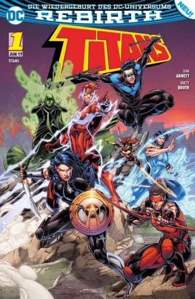 Cover: Titans (2017) #1