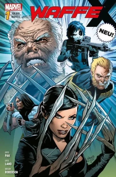 Cover: Waffe X (2018) #1